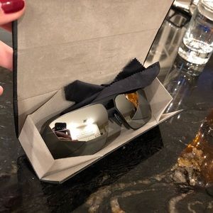 Porsche design sunglasses with mirrored lens